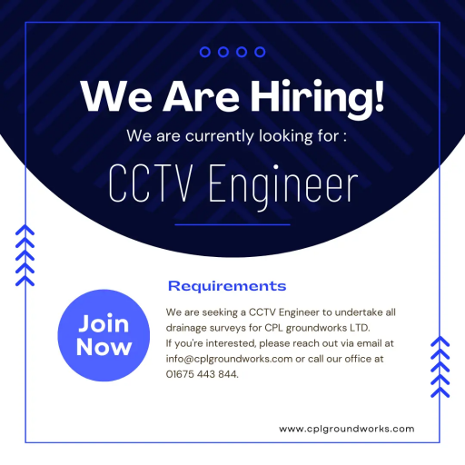 Cpl Groundworks Cctv Engineer Vacancy Medium